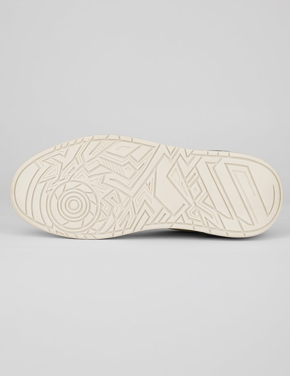 Tenis con cordones Urban en Piel vegana – Blanco