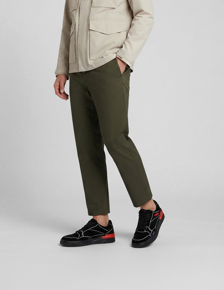 Tenis con cordones Urban en Textil – Negro