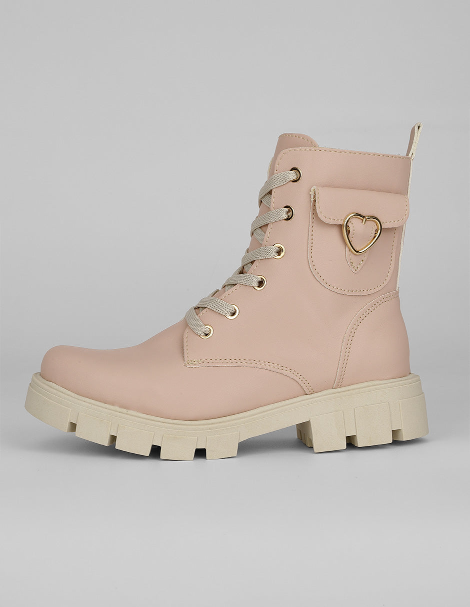 Botas casuales Exterior Sintético Color Rosa Para Mujer De RBCOLLECTION