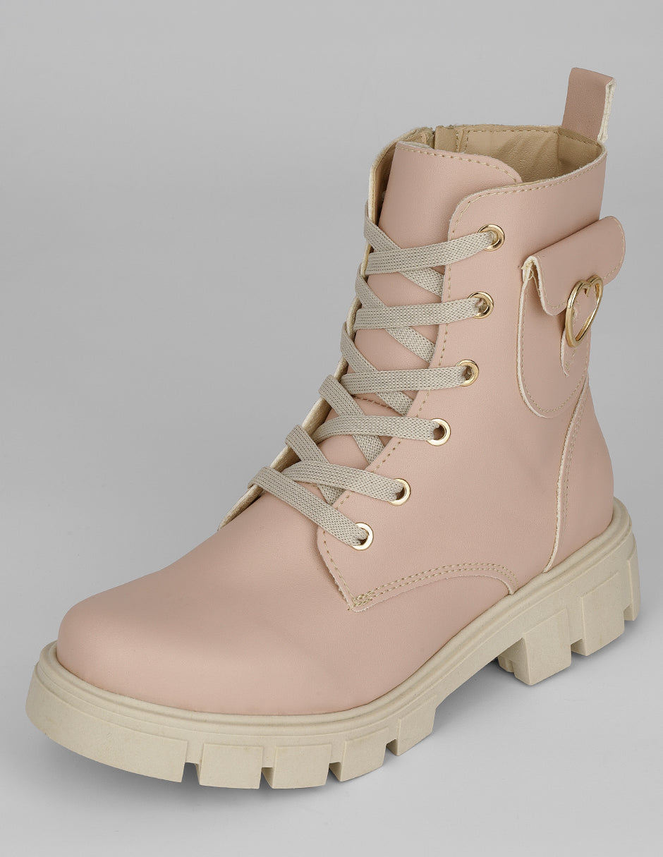 Botas casuales Bike en Sintético – Rosa