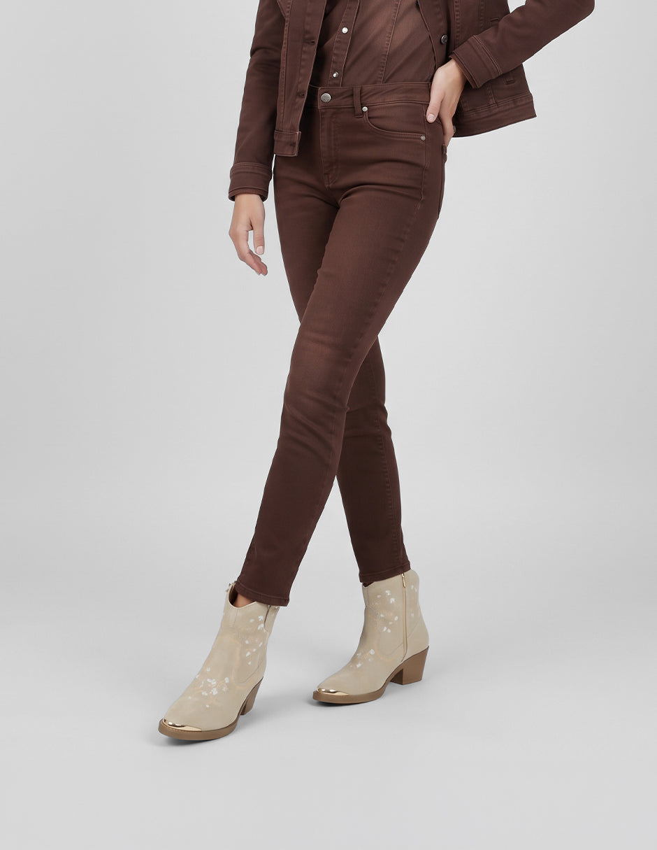 Botas tipo western West en Piel – Blanco