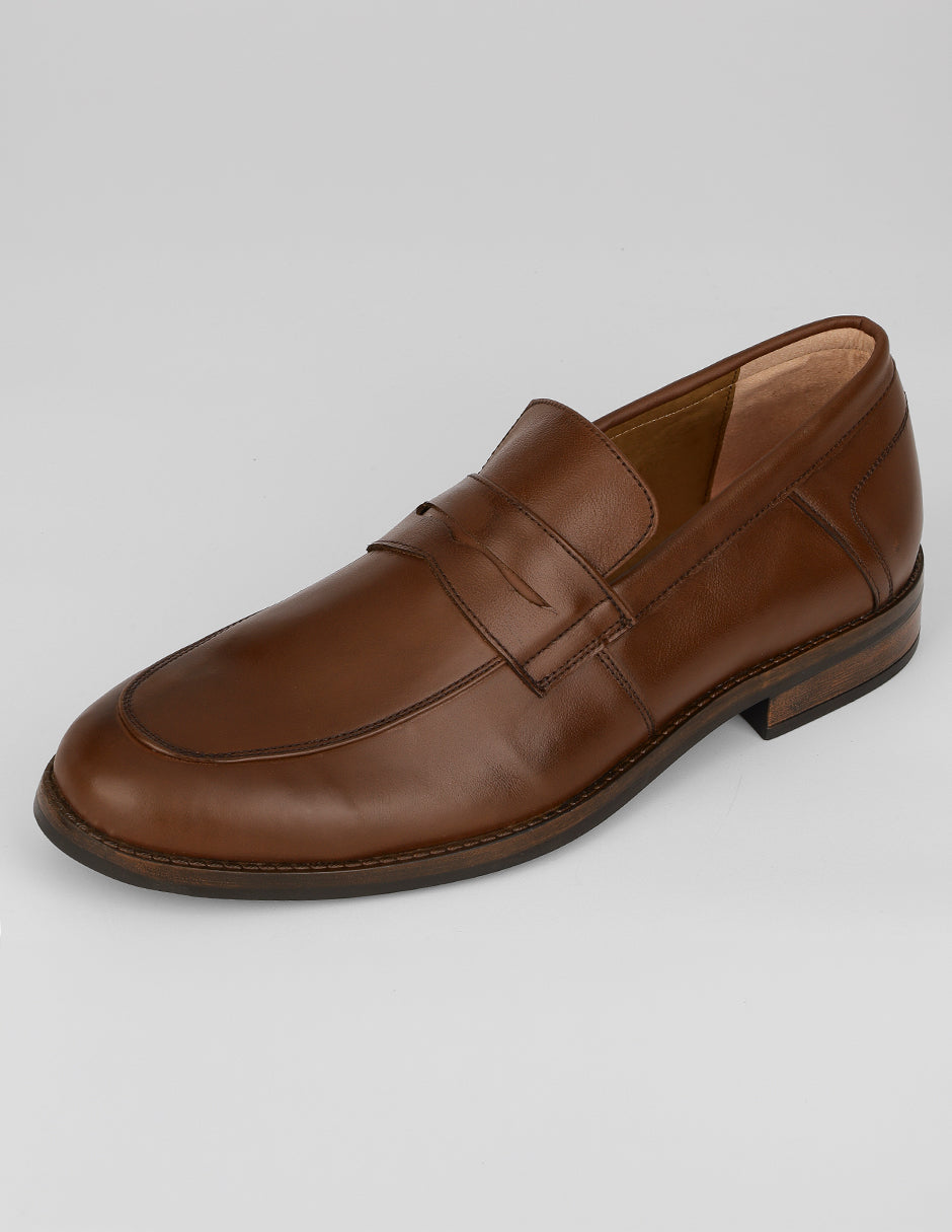 Mocasines Hand made en Piel – Café