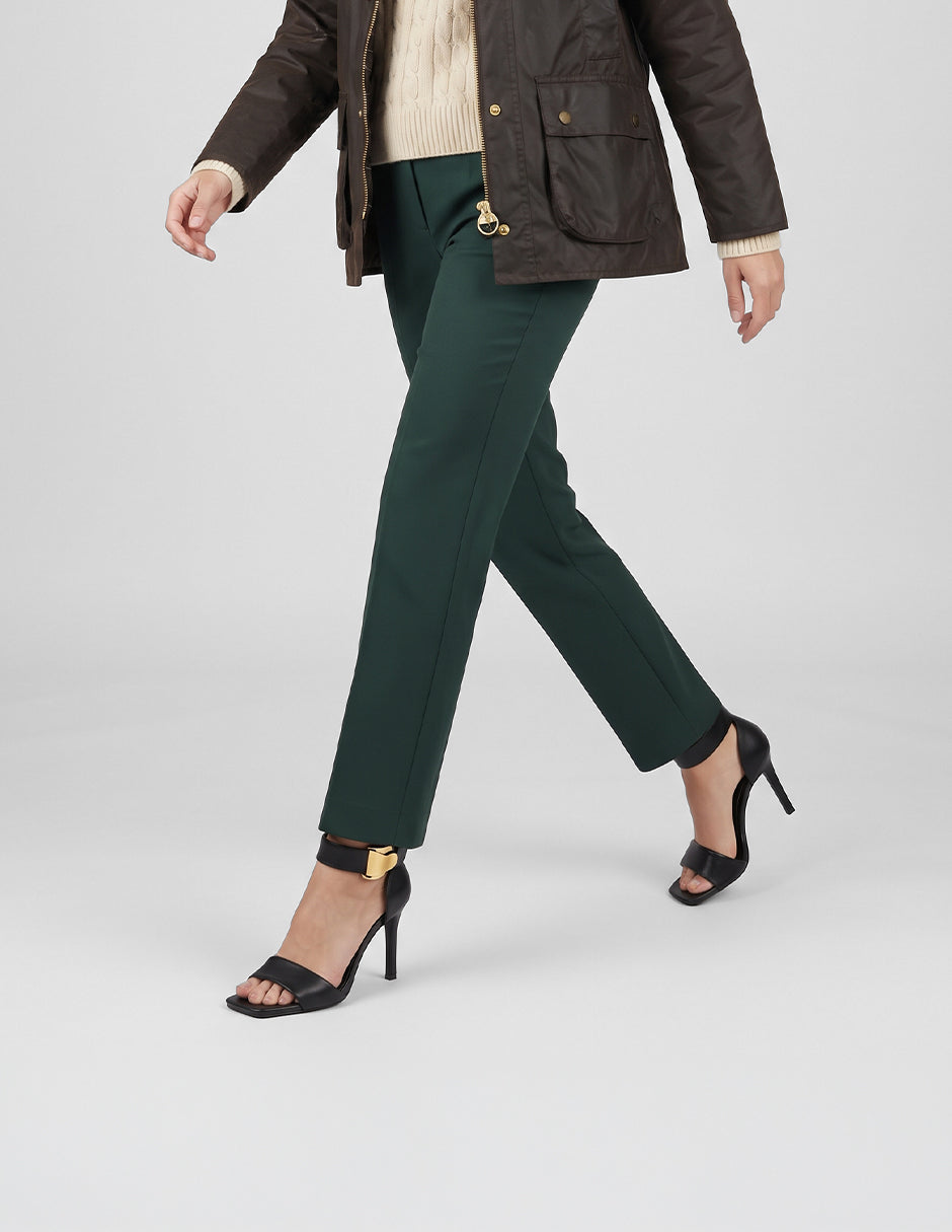 Sandalia con tacón Sylen en Piel vegana – Negro