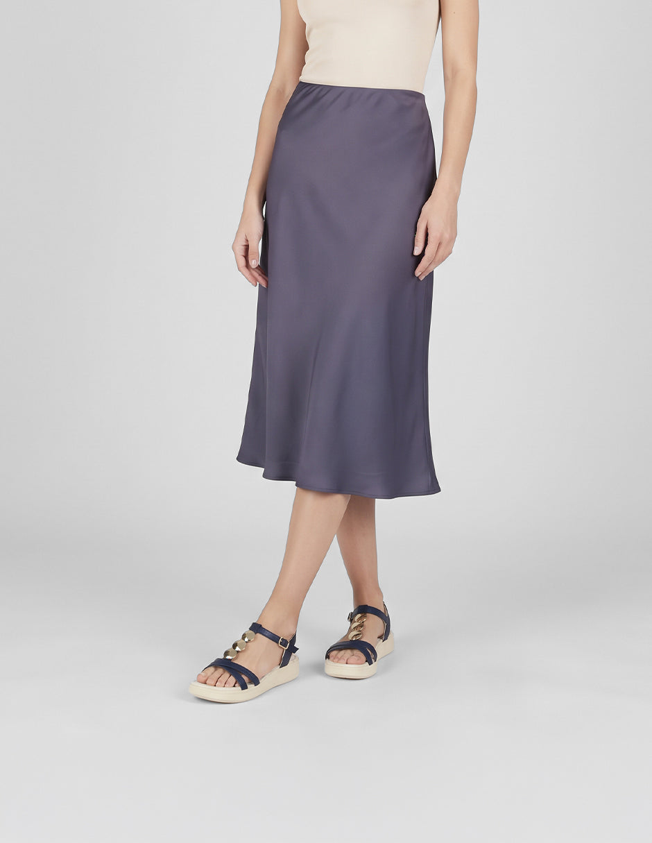 Sandalias con plataforma Birt en Piel vegana – Azul