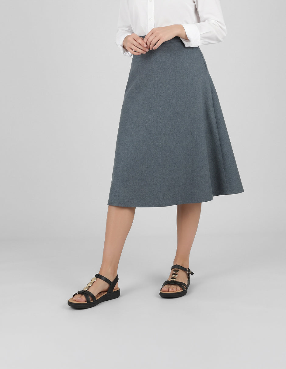 Sandalias con plataforma Birt en Piel vegana – Negro