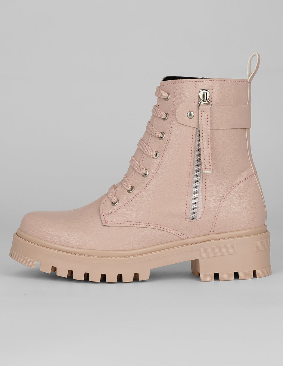 Botas casuales Exterior Sintético Color Rosa Para Mujer De RBCOLLECTION