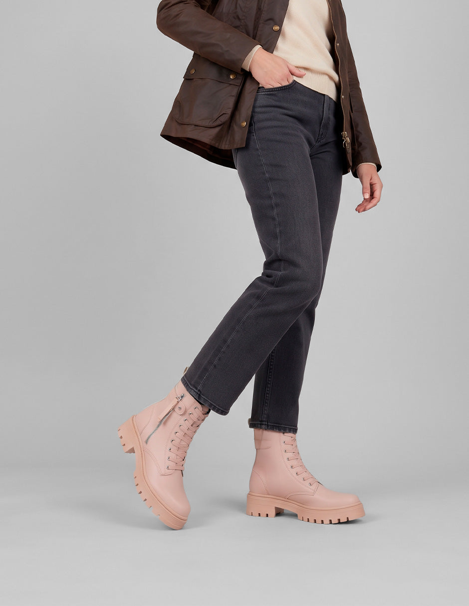 Botas casuales Bike en Sintético – Rosa