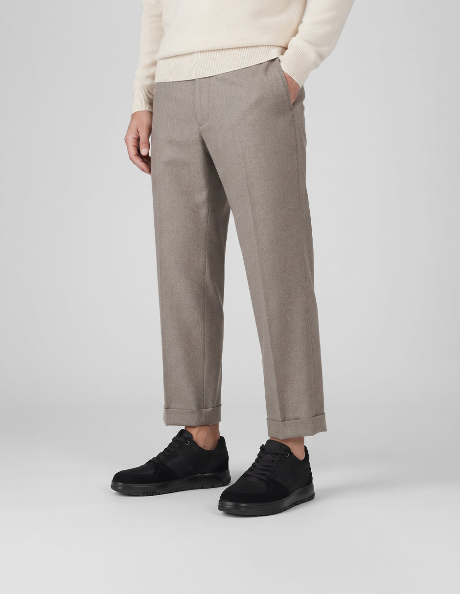 Tenis con cordones Urban en Textil – Negro