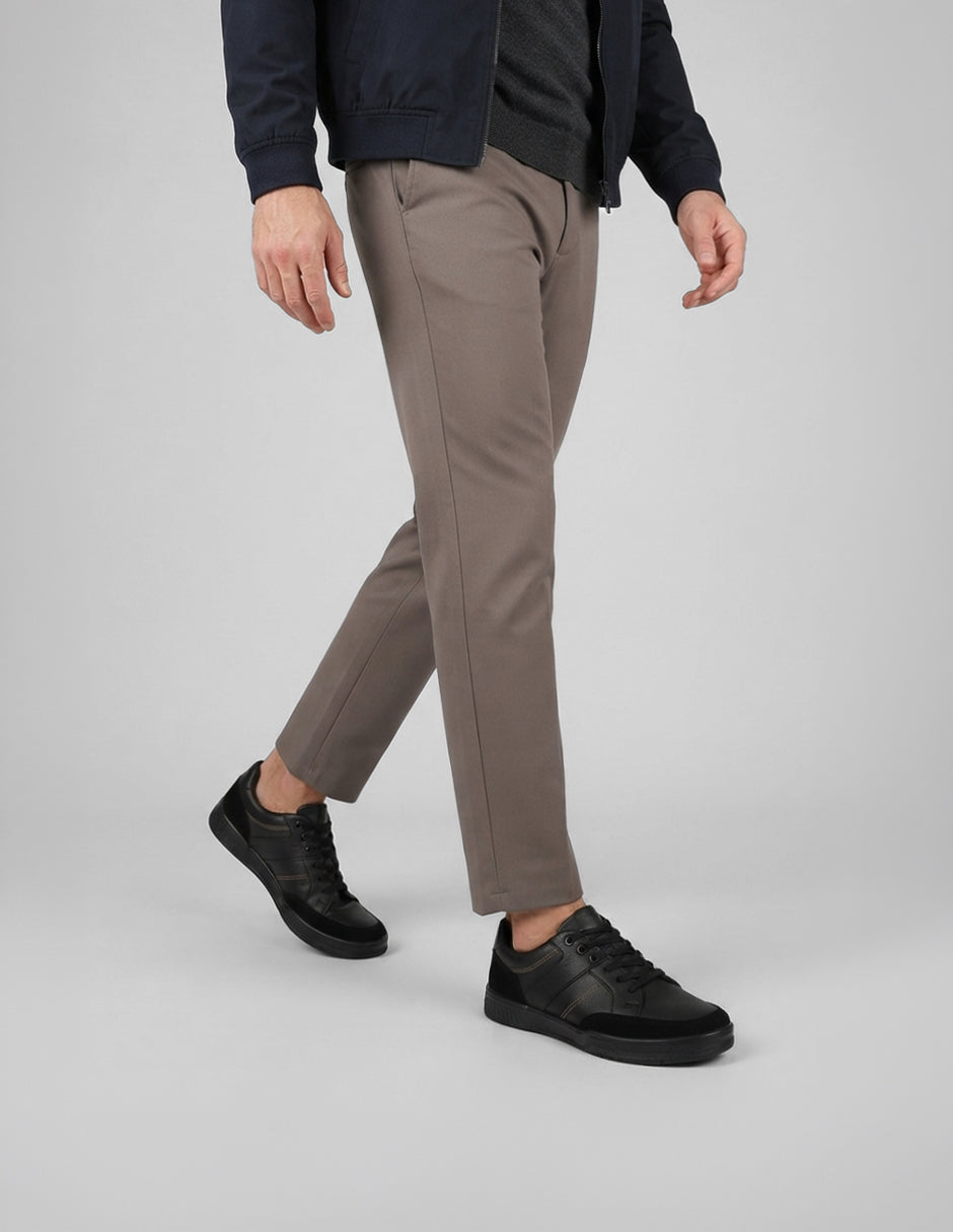 Tenis con cordones Urban en Piel vegana – Negro