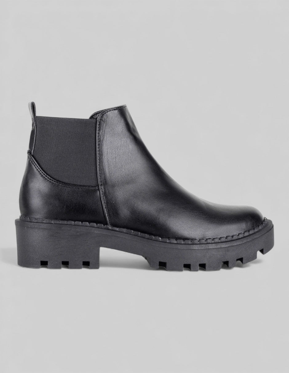 Bota casual Exterior Piel sintética Color Negro Para Mujer De RBCOLLECTION