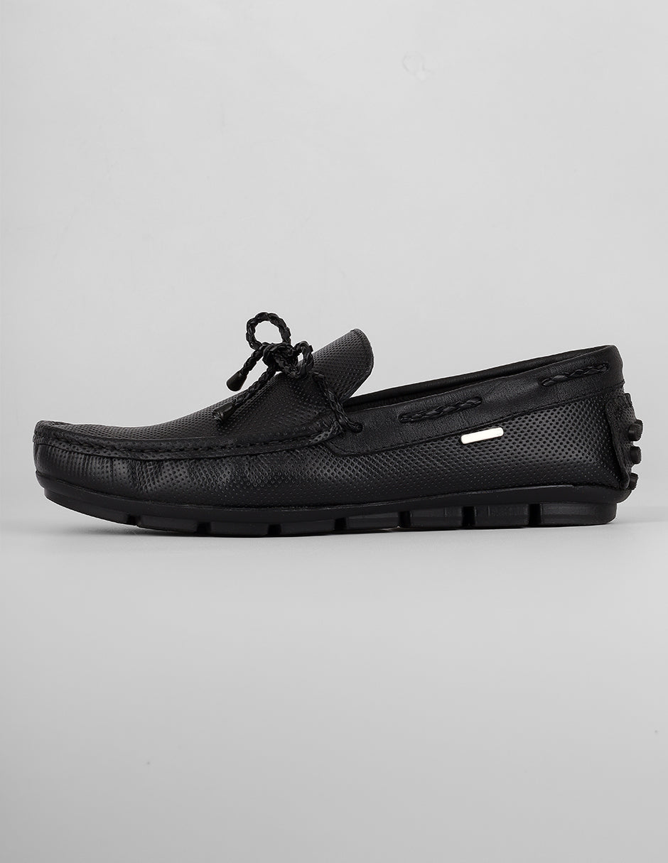 Mocasines Classy en Piel – Negro