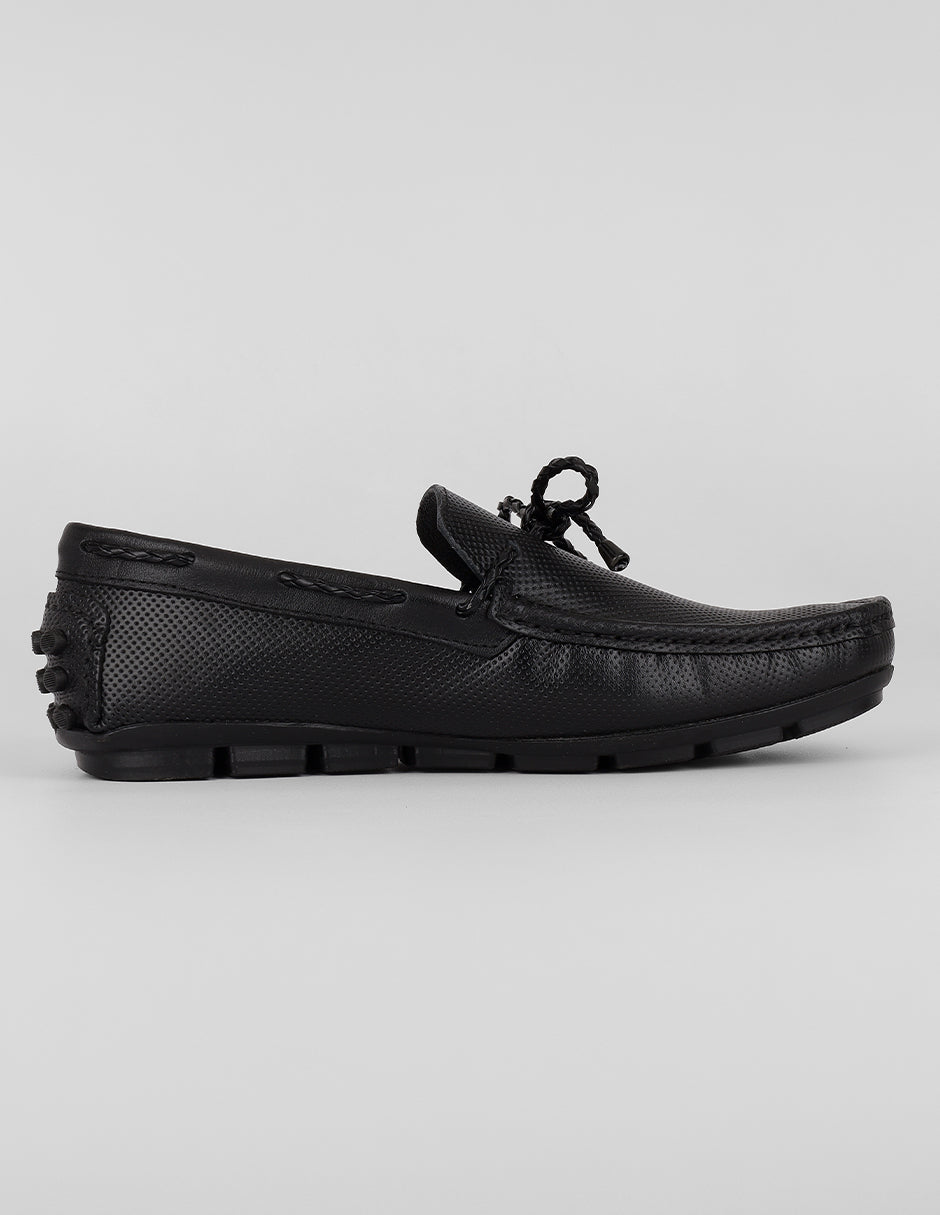 Mocasines Classy en Piel – Negro