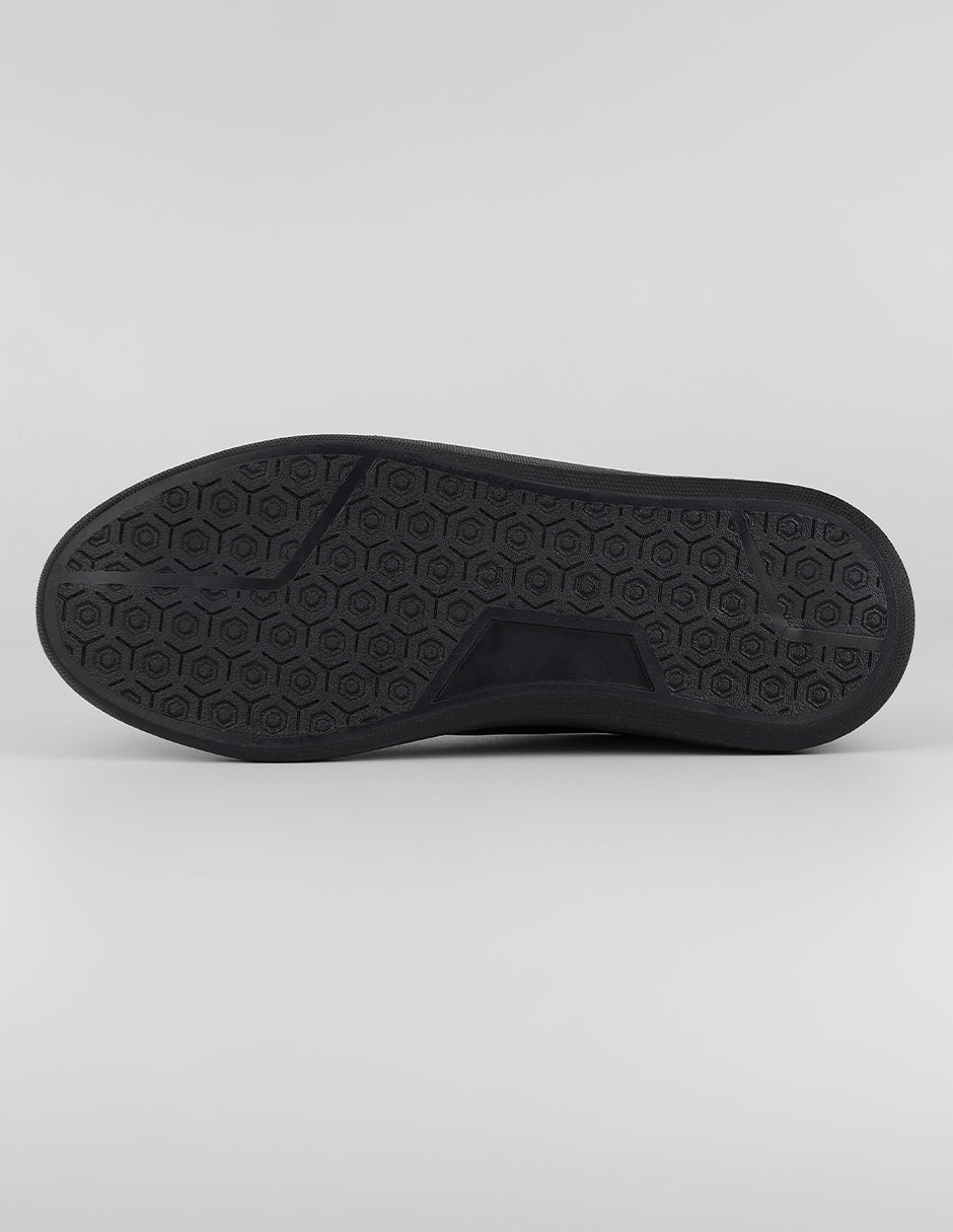 Tenis con cordones Urban en Sintético – Negro