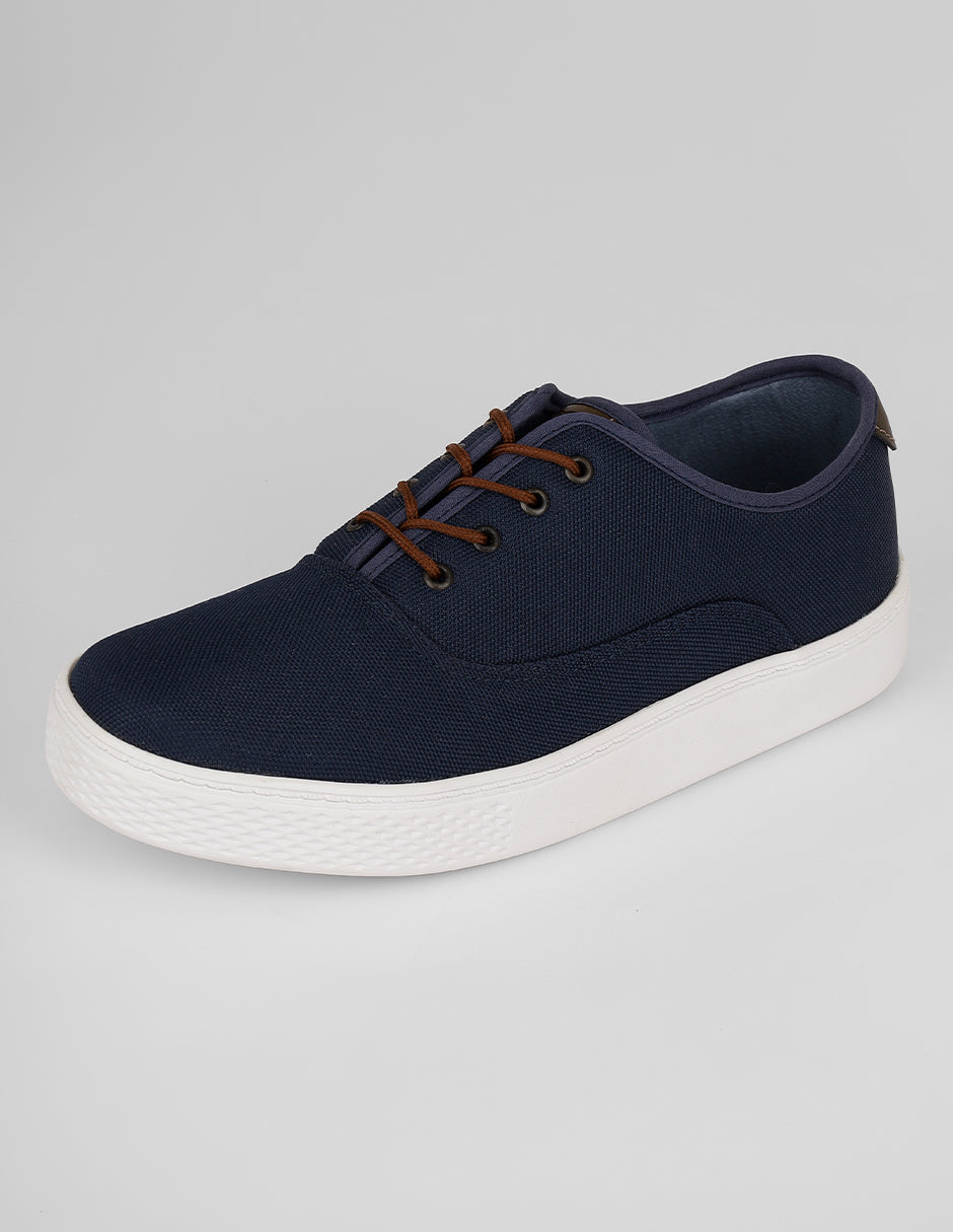 Tenis con cordones Urban en Textil – Azul