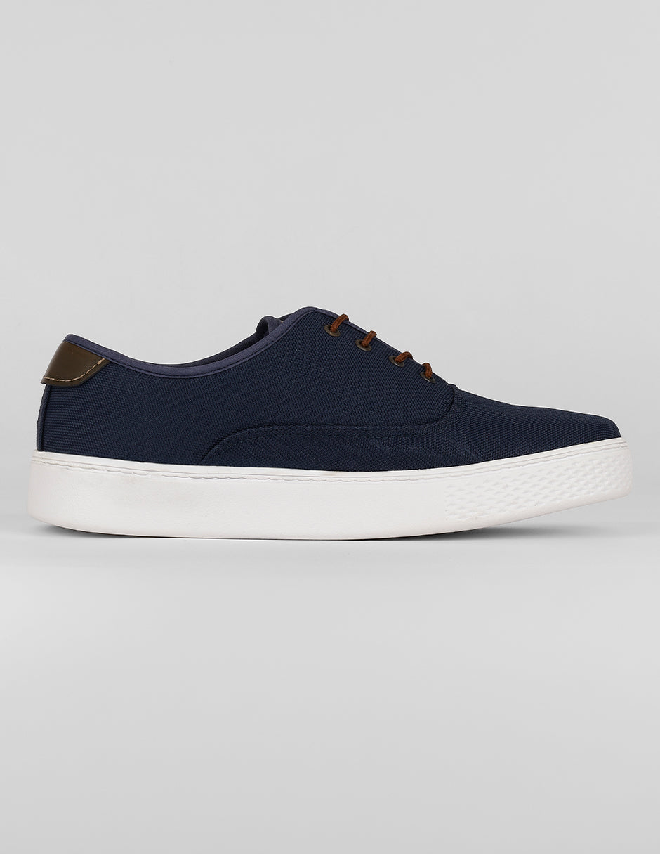 Tenis con cordones Urban en Textil – Azul
