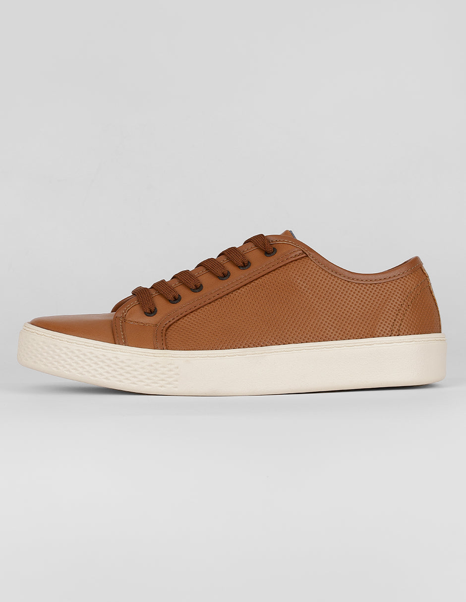 Tenis con cordones Urban en Sintético – Café