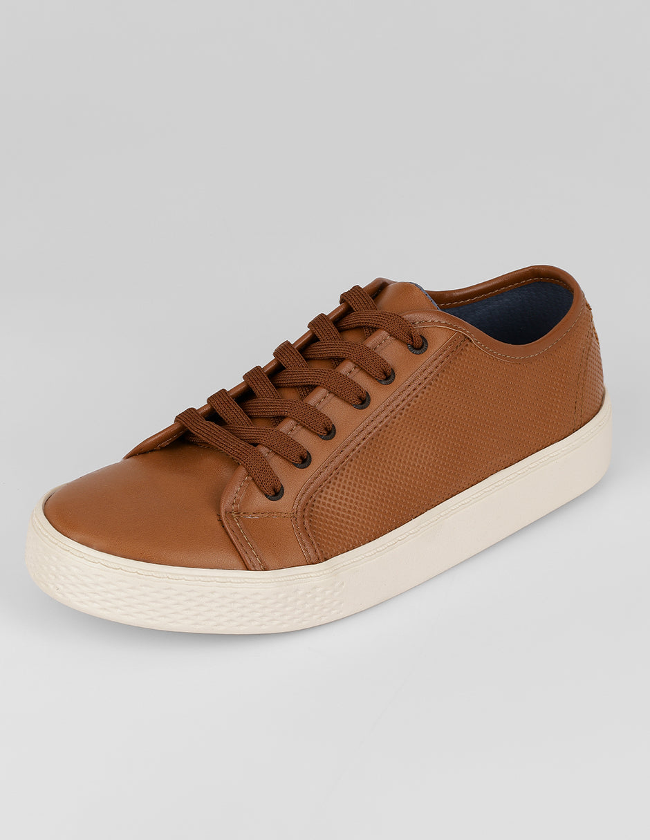 Tenis con cordones Urban en Sintético – Café