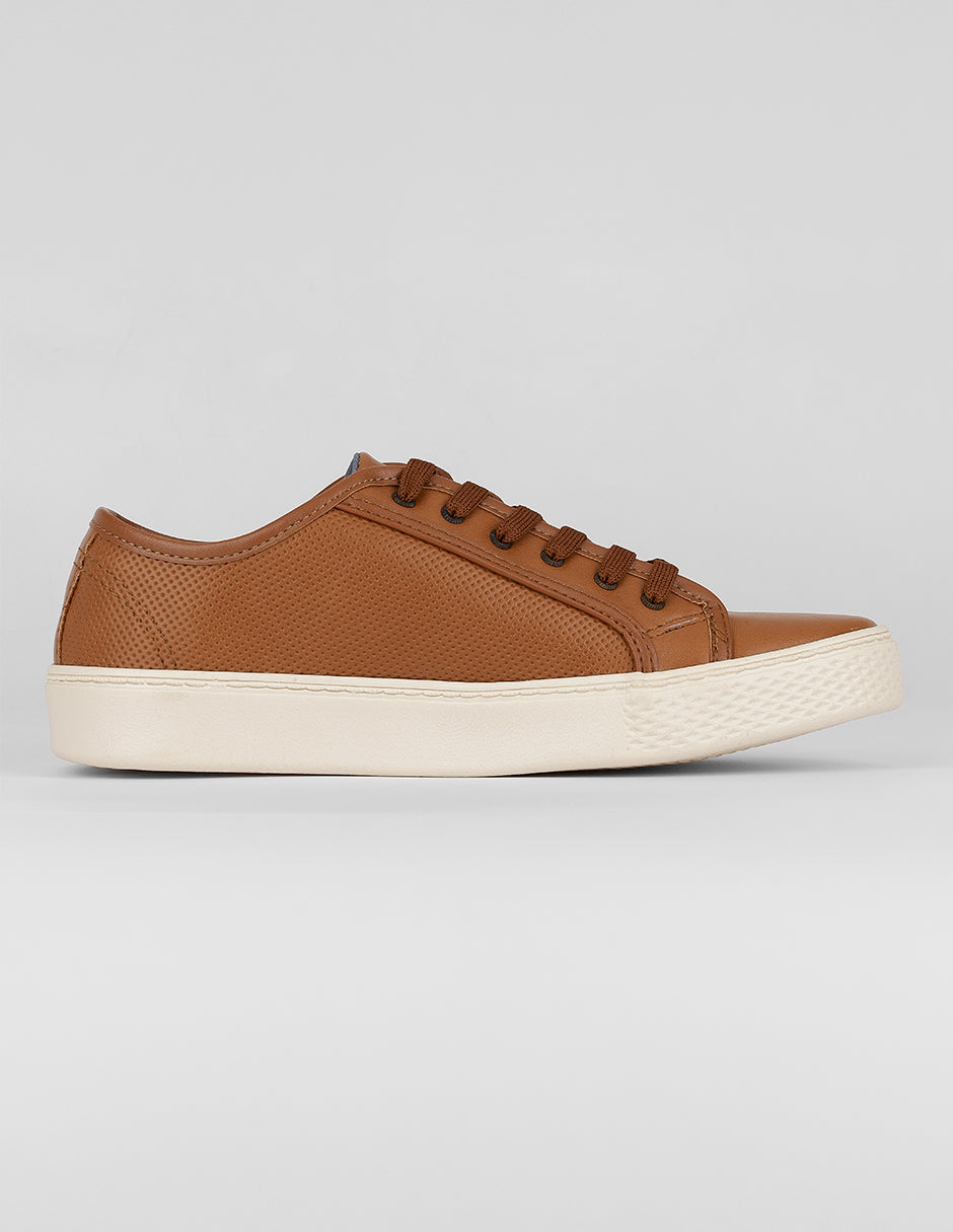 Tenis con cordones Urban en Sintético – Café