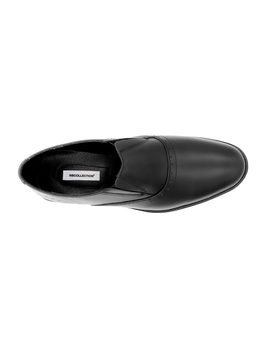 Zapato para diabético Exterior Piel Color Negro Para Hombre De RBCOLLECTION
