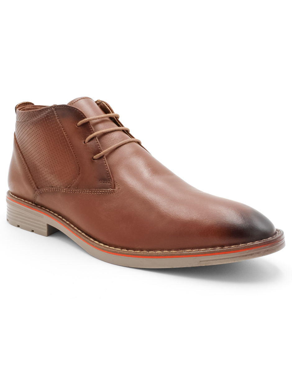 Oxfords Exterior Piel natural Color Café Para Hombre De RBCOLLECTION