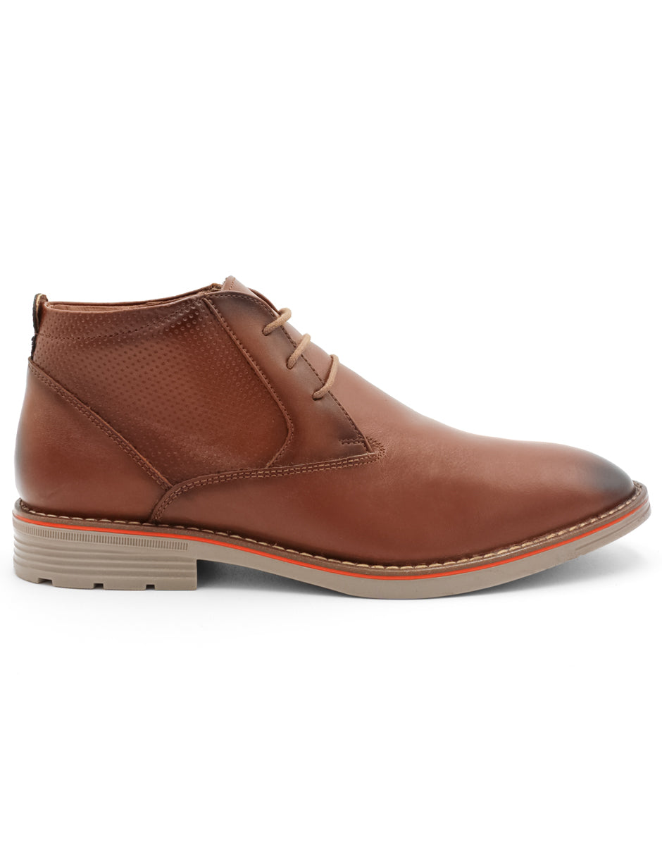 Oxfords Exterior Piel natural Color Café Para Hombre De RBCOLLECTION