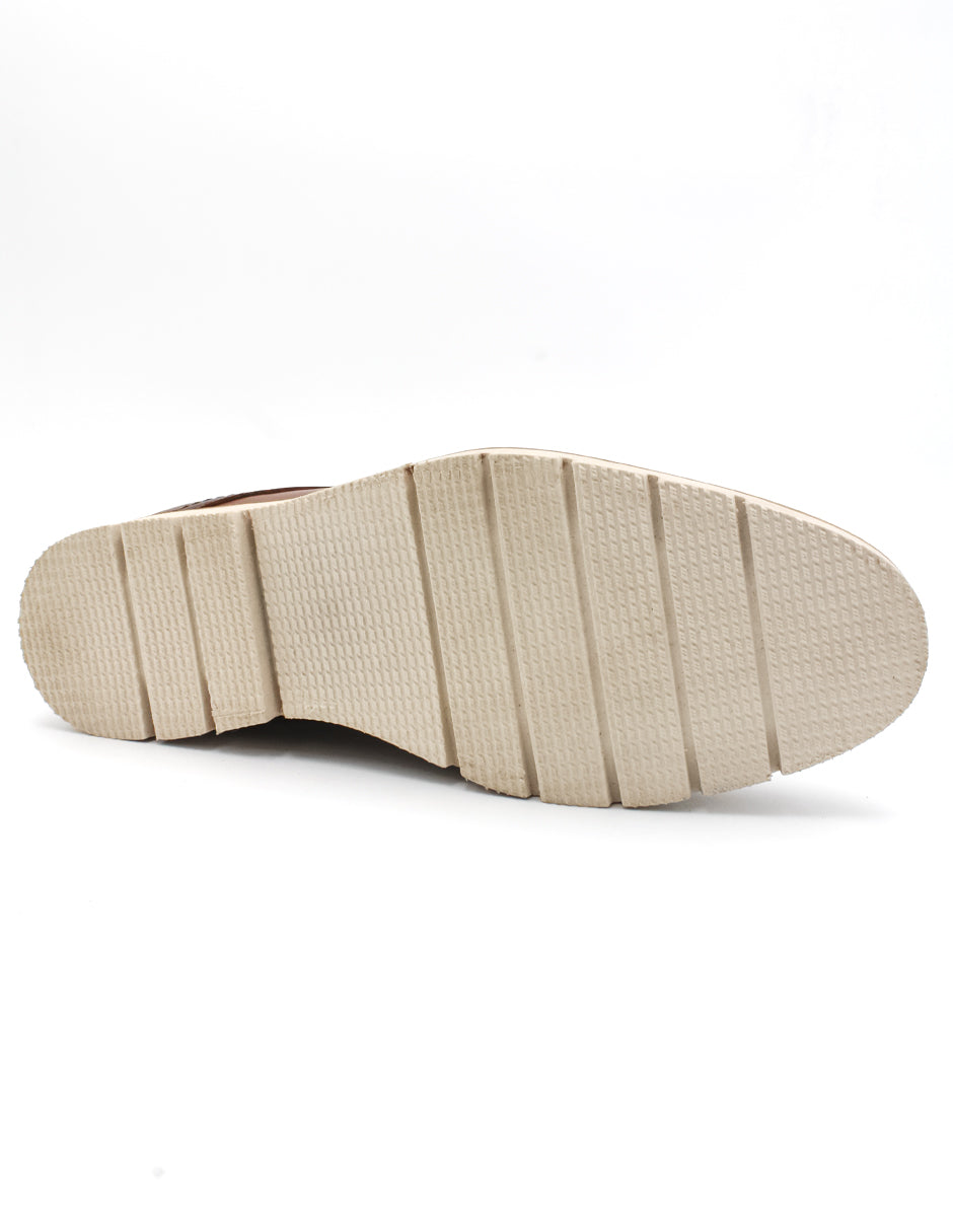 Mocasines Exterior Piel natural Color Café Para Hombre De RBCOLLECTION