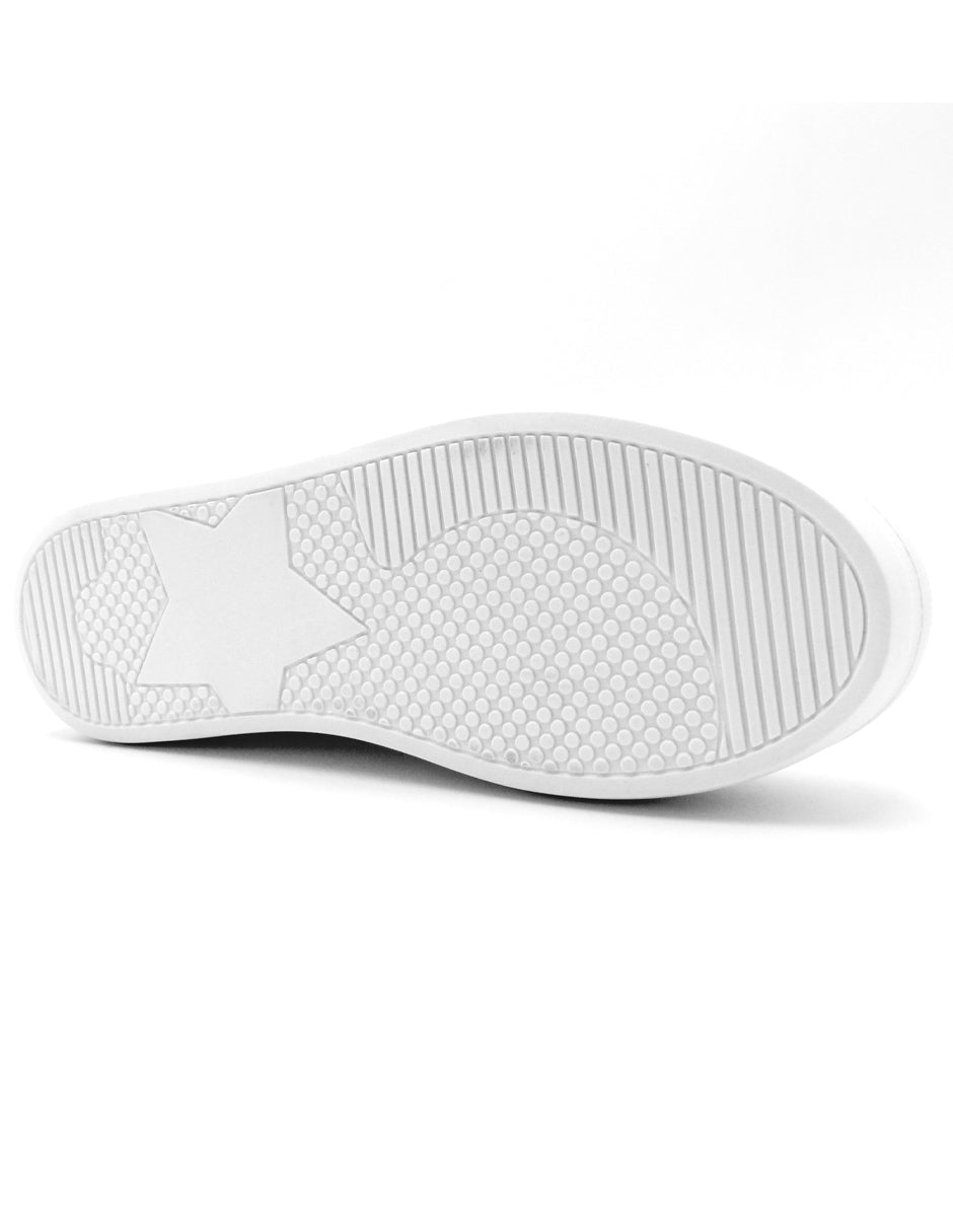 Tenis tipo deportivo  Exterior Sintético Color Blanco Para Mujer De RBCOLLECTION