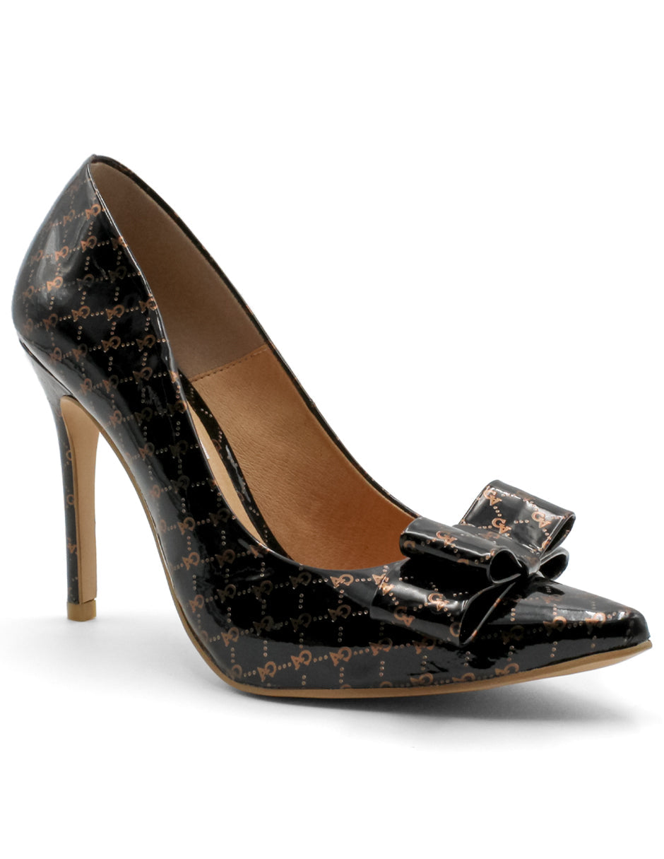 Zapatillas Exterior Charol Color Negro Para Mujer De RBCOLLECTION