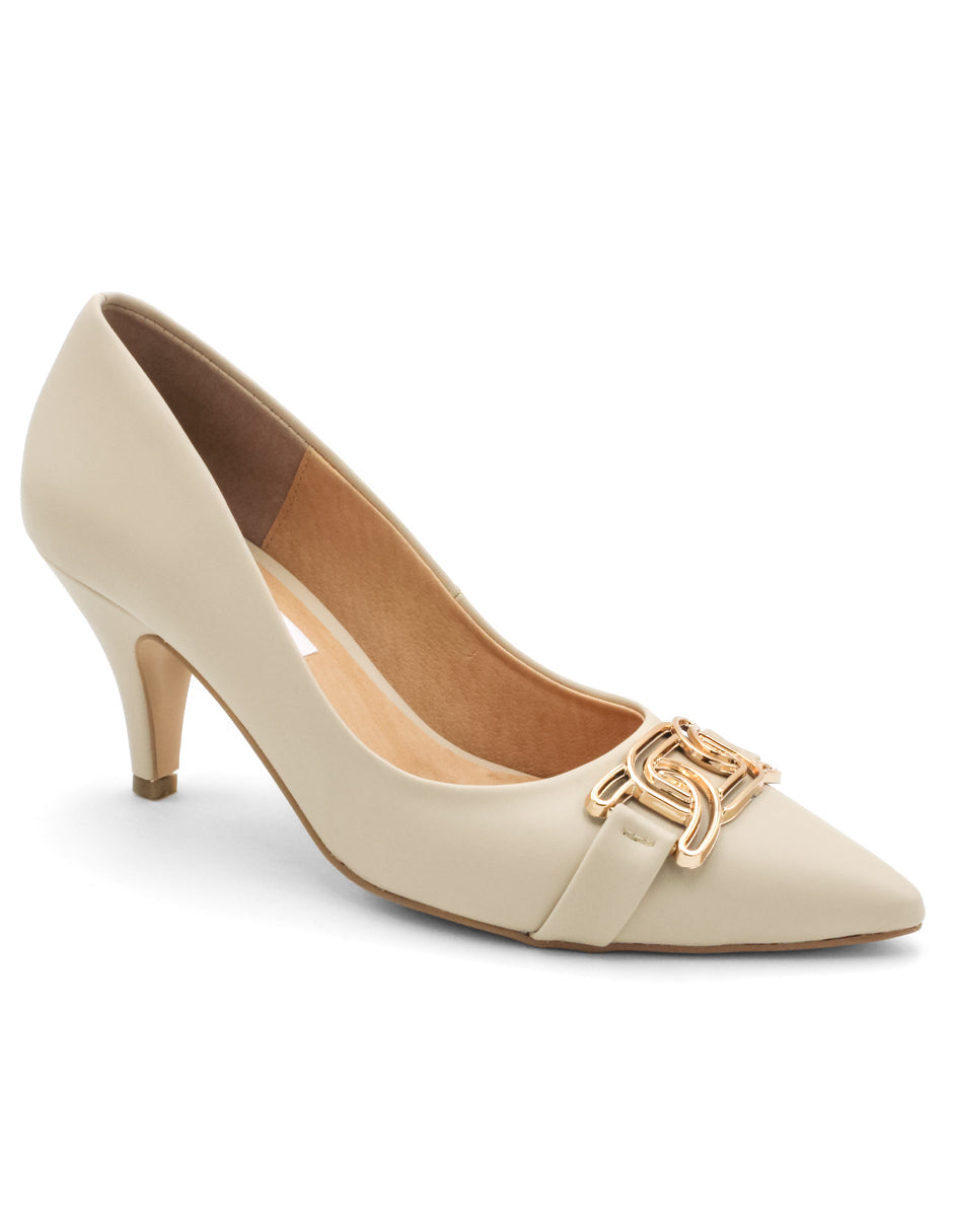 Zapatillas Exterior Piel sintética Color Beige  Para Mujer De RBCOLLECTION