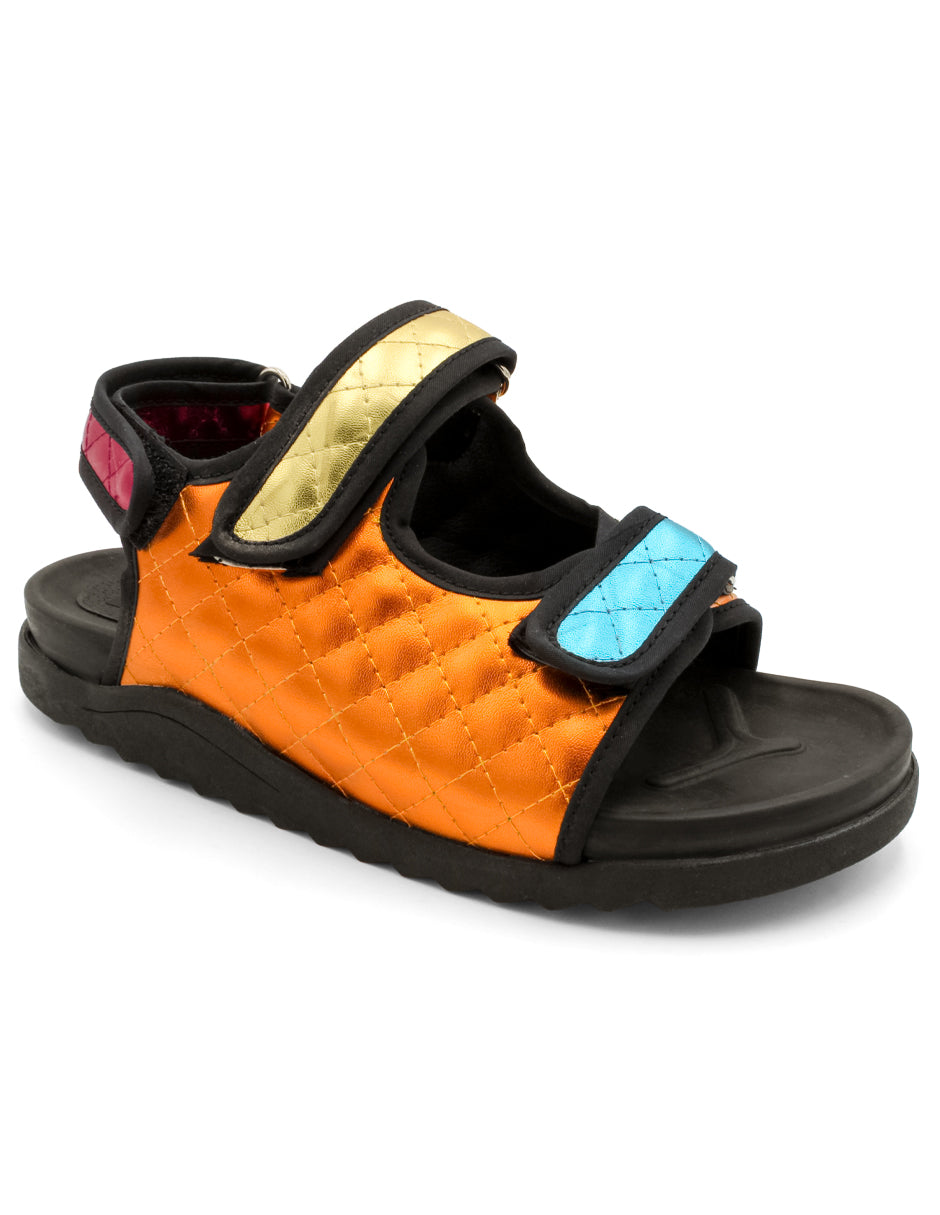 Sandalias de piso Exterior Textil Color Multicolor Para Mujer De RBCOLLECTION