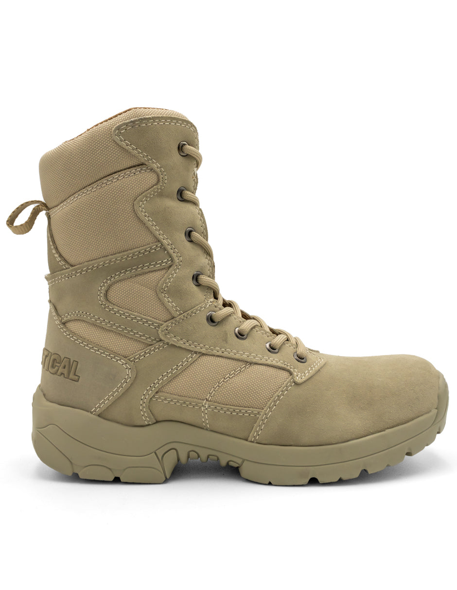 Botas industriales Exterior Piel Color Beige  Para Hombre De RBMOVE