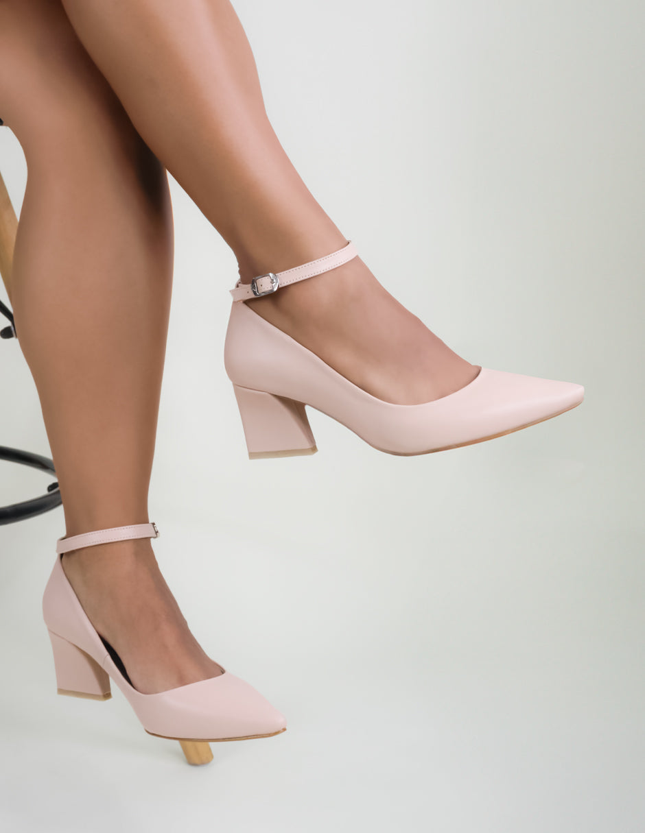 Zapatillas Triana en Piel vegana Color Beige