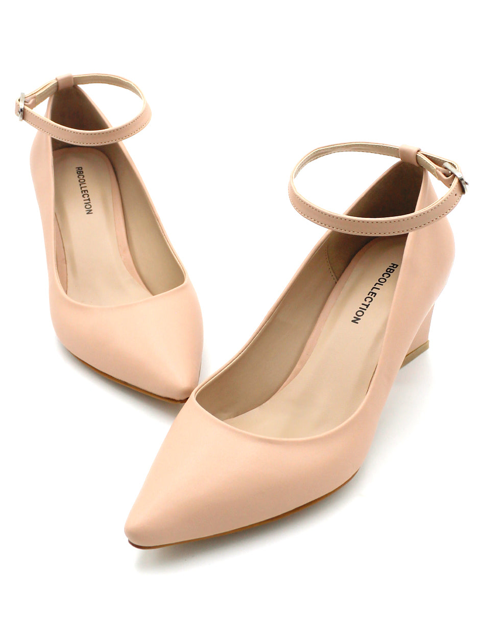 Zapatillas Triana en Piel vegana Color Beige