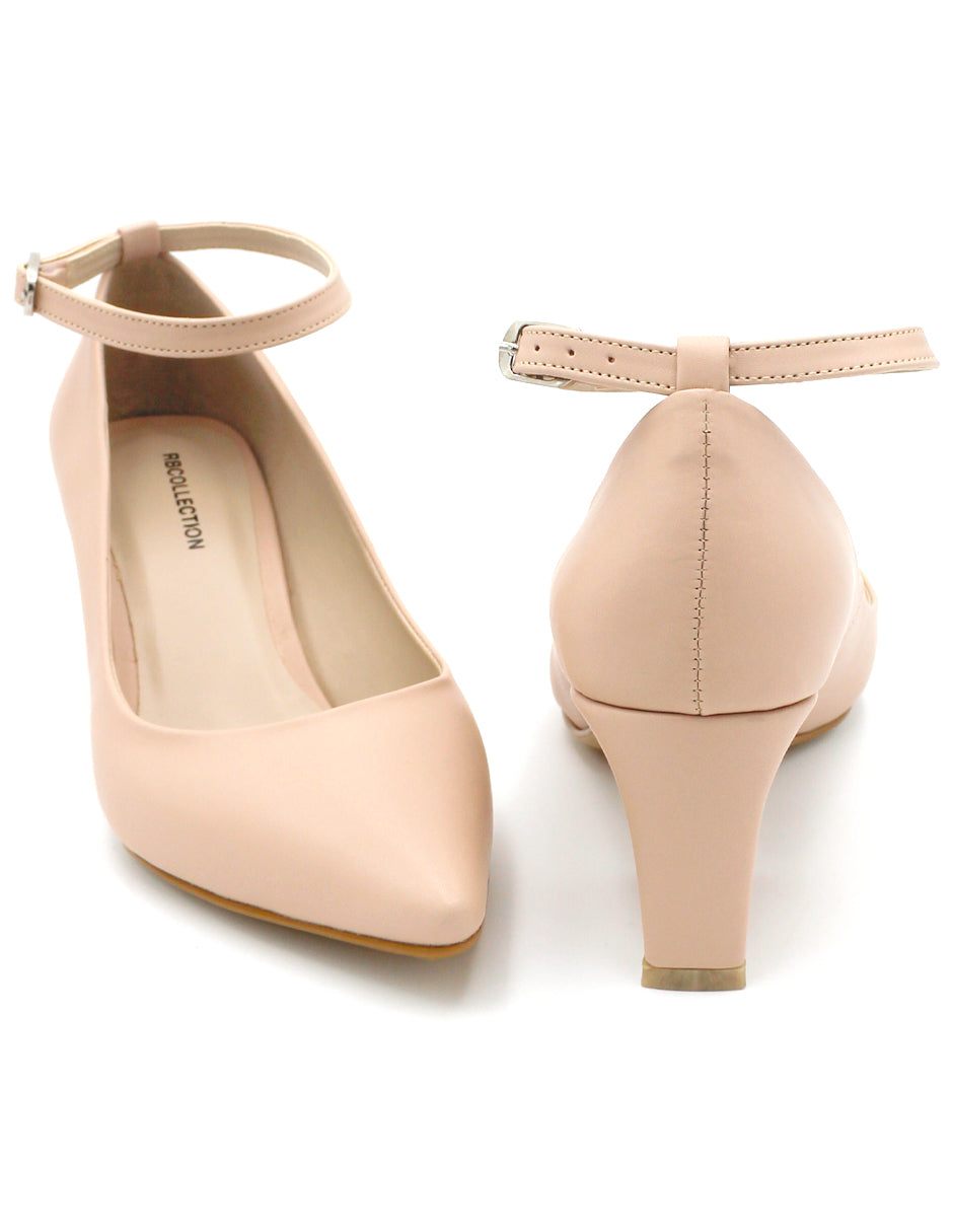 Zapatillas Triana en Piel vegana Color Beige