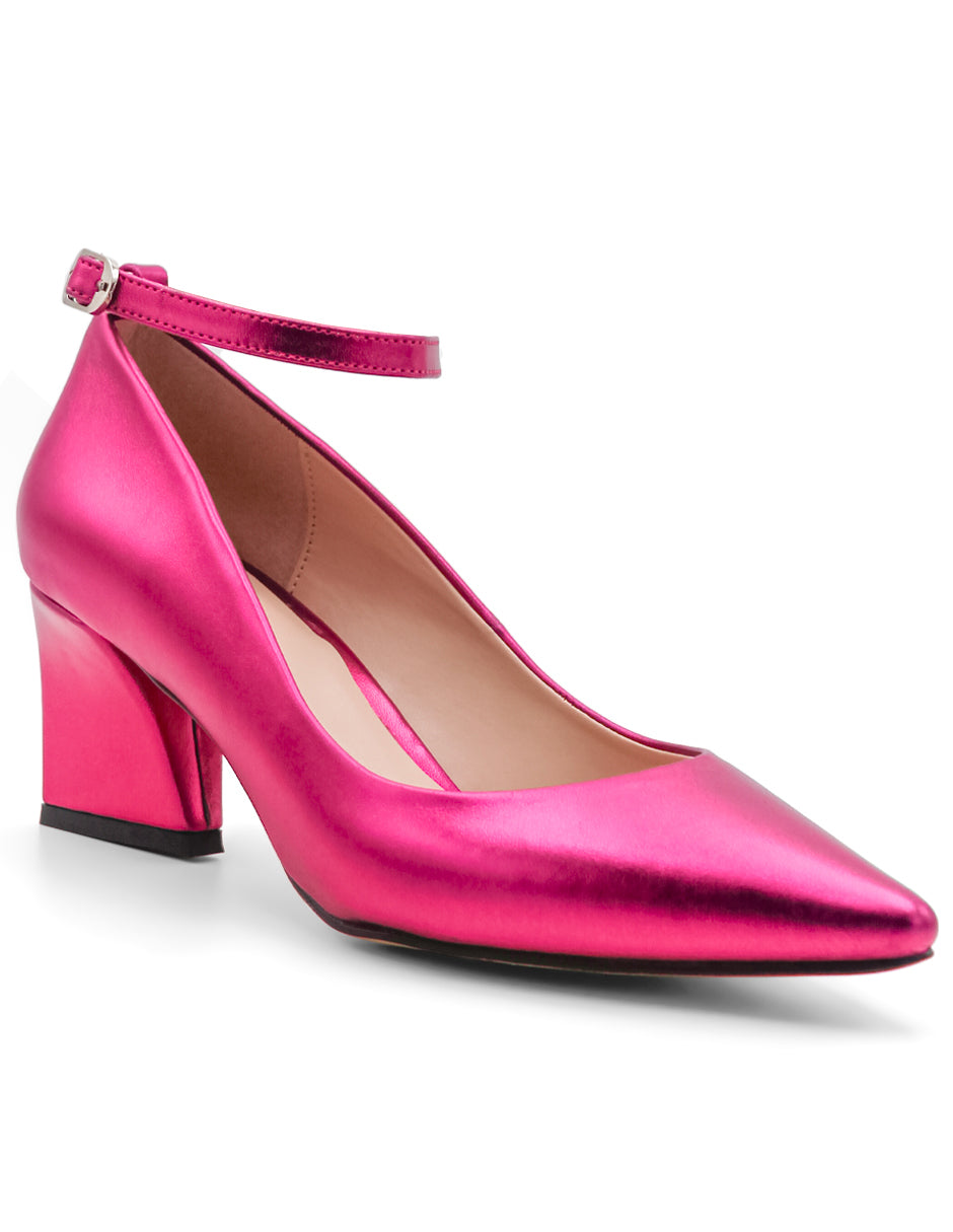 Zapatillas Exterior Piel vegana Color Rosa Para Mujer De RBCOLLECTION