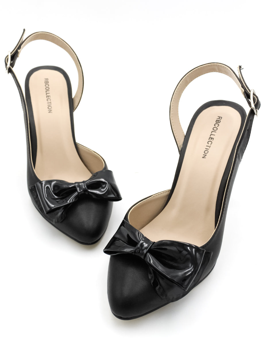 Zapatillas Elise en Piel vegana Color Negro