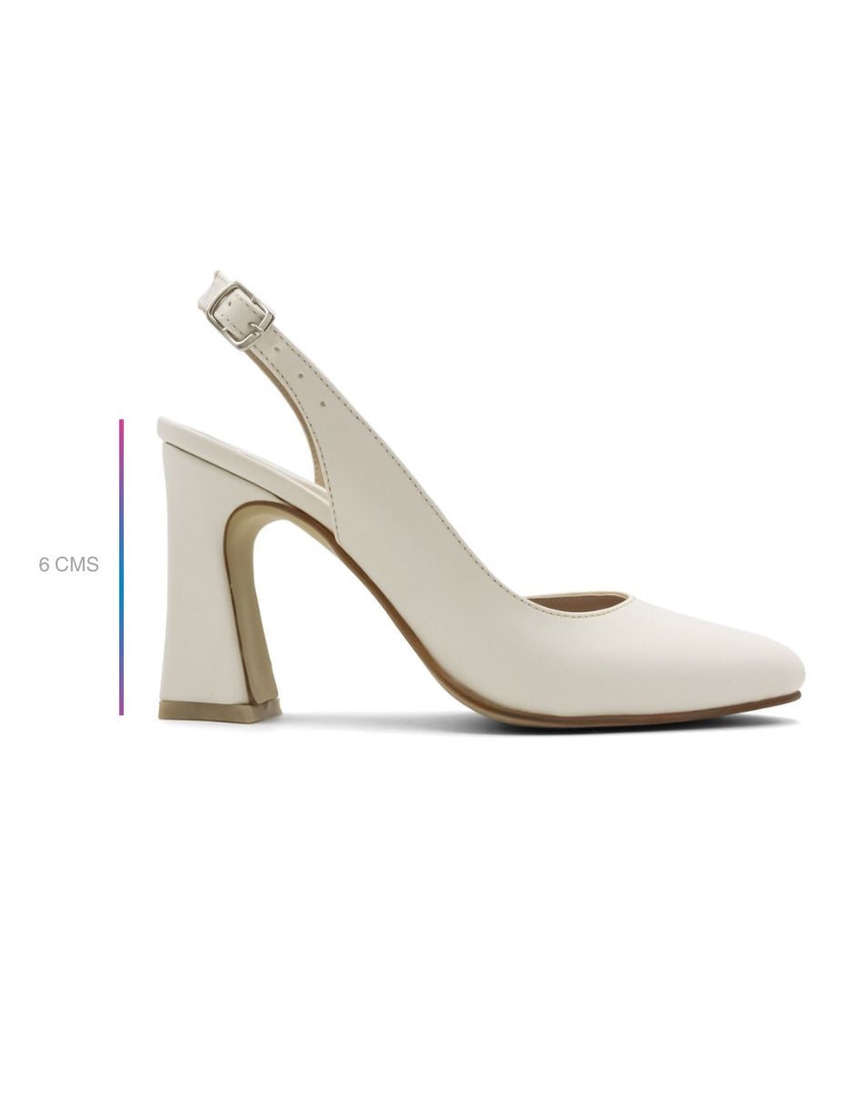 Zapatillas Elise en Piel vegana Color Blanco