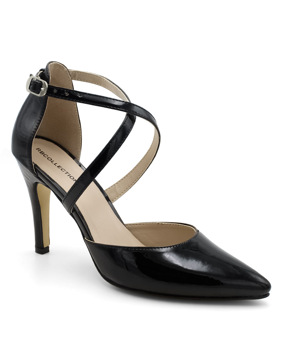 Zapatillas Exterior Charol Color Negro Para Mujer De RBCOLLECTION