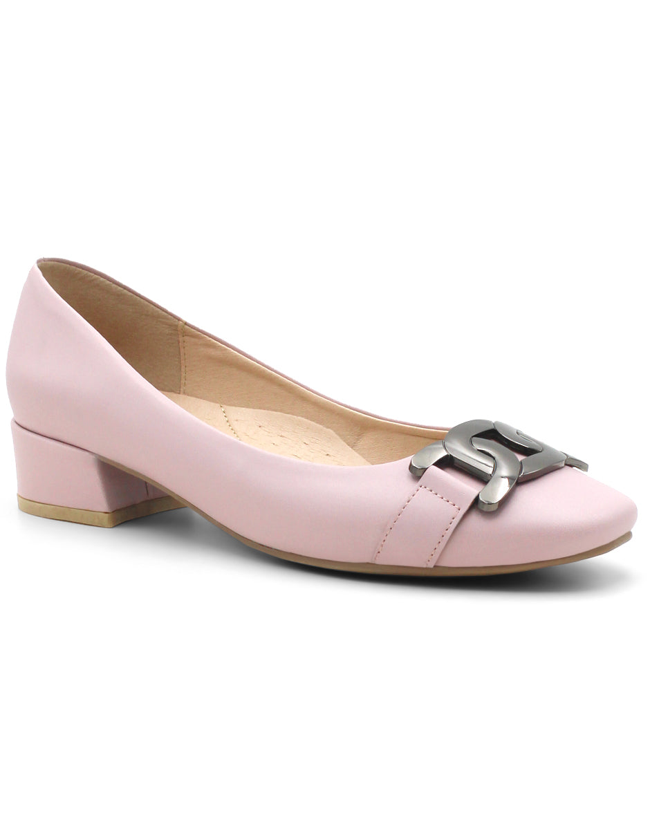Zapatillas Exterior Piel vegana Color Rosa Para Mujer De RBCOLLECTION