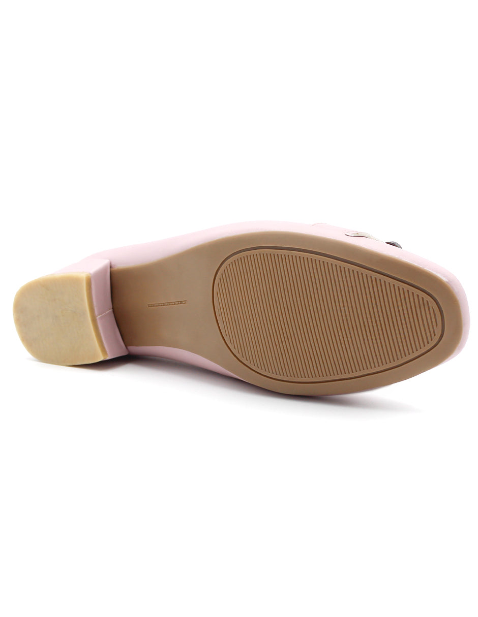 Zapatillas Bellina en Piel vegana Color Rosa