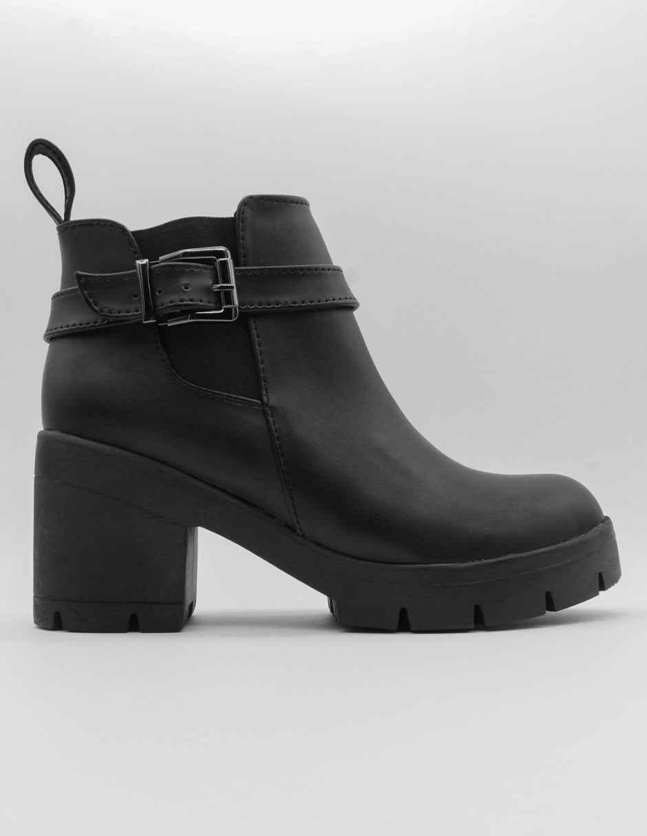 Botas casuales Noa en Piel vegana – Negro