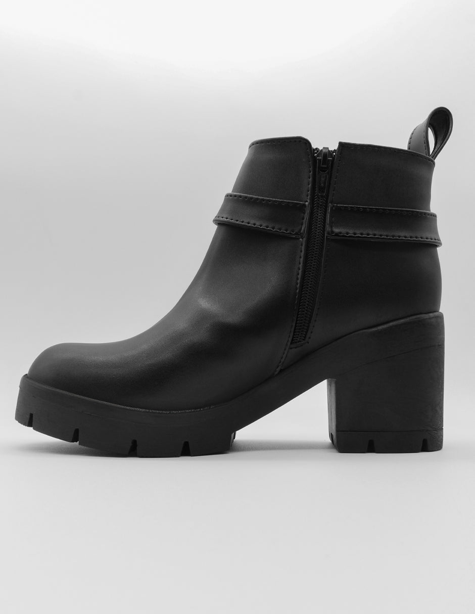 Botas casuales Noa en Piel vegana – Negro