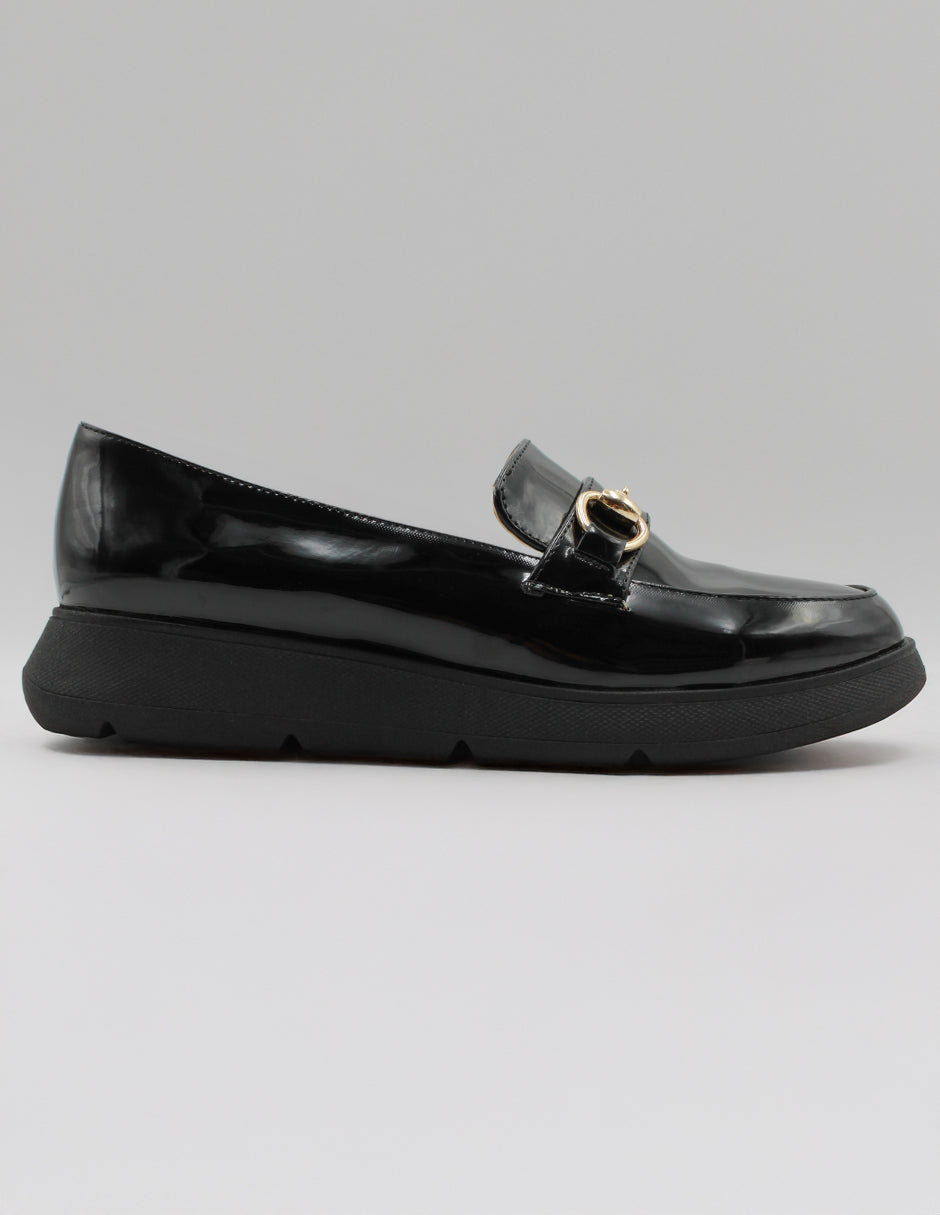 Mocasines Classic en Charol - Negro