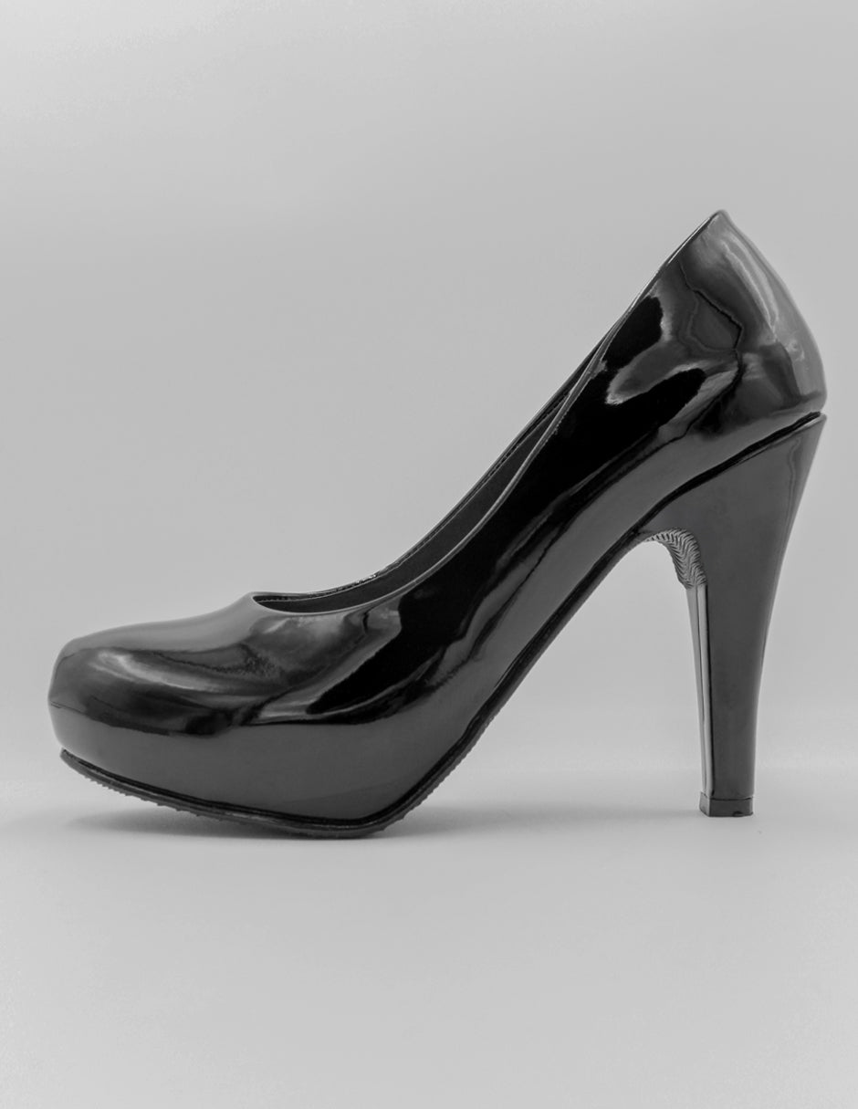 Zapatillas Classy en Charol – Negro