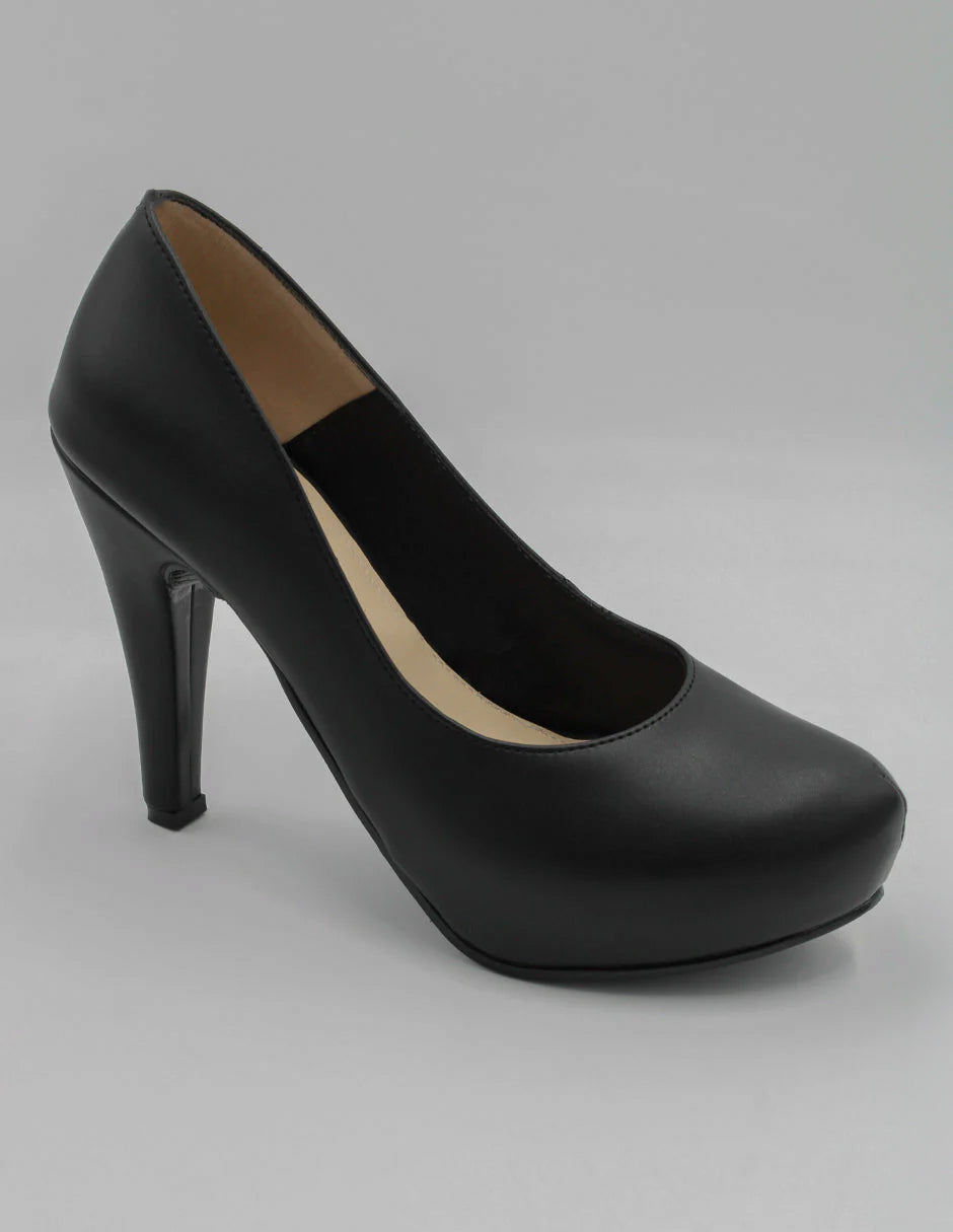 Zapatillas Classy en Piel vegana – Negro