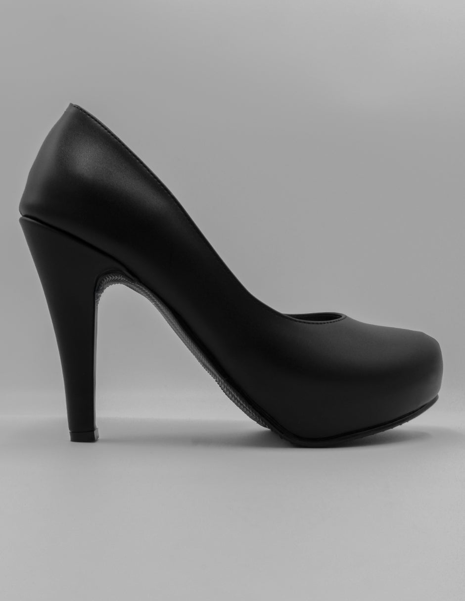 Zapatillas Classy en Piel vegana – Negro