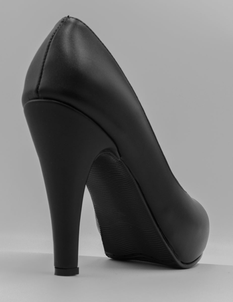 Zapatillas Classy en Piel vegana – Negro