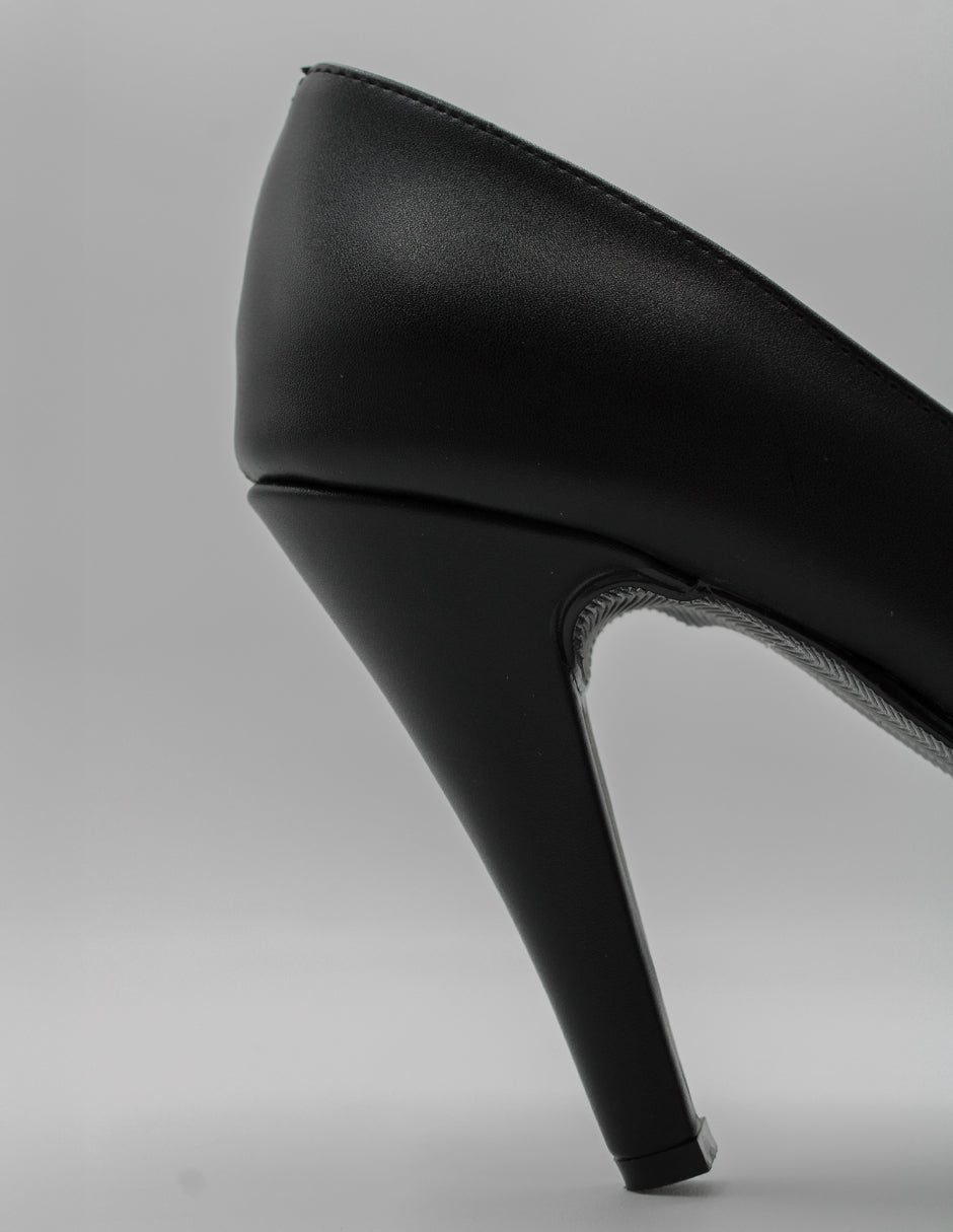 Zapatillas Classy en Piel vegana – Negro