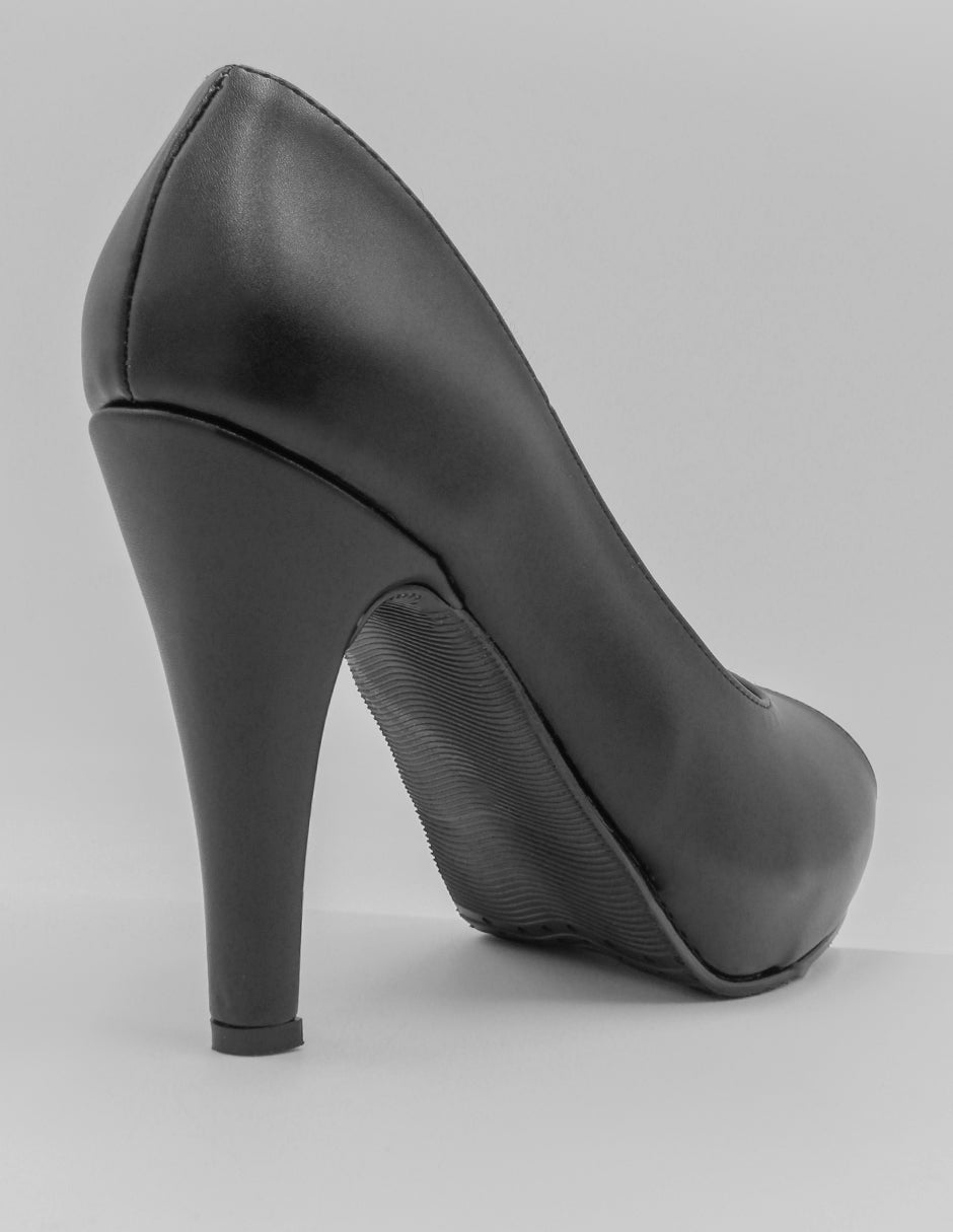 Zapatillas Classy en Piel vegana – Negro