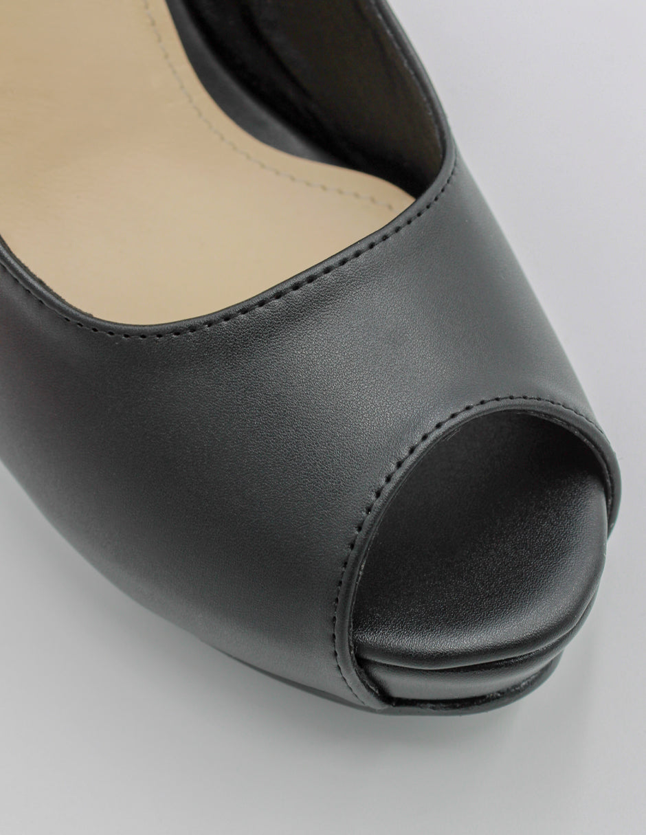 Zapatillas Classy en Piel vegana – Negro